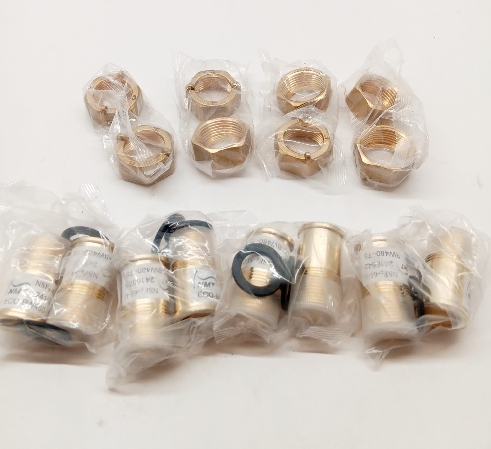 NMT NSF-61-G ECO-BW480-7.5 Water Meter Coupling 3/4″ QTY: 4 pair