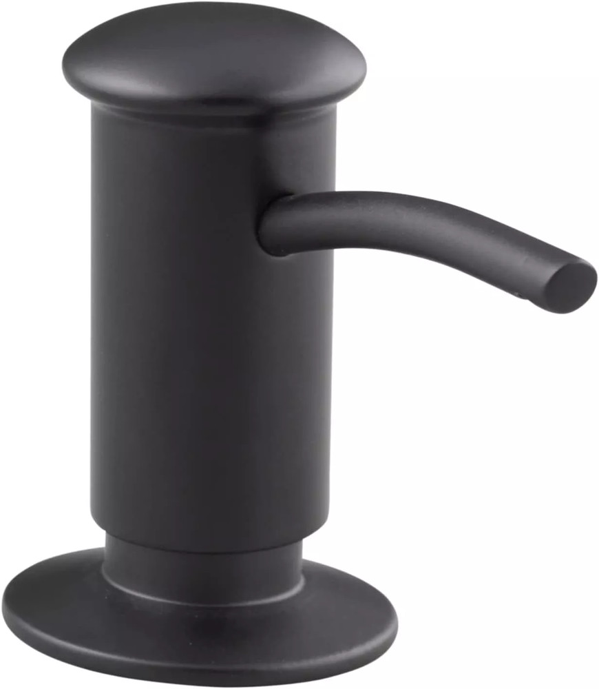 Kohler Contemporary Style Deck Mounted Soap Dispenser -K-1895-F2-BL -MATTE BLACK
