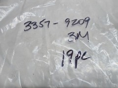 19x 3M 3357-9209 ESD Junction Shell 9 Pin D-Sub Backshell EMI Shield NOS