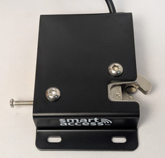 Black Smart Access Technologies Electric Rotary Door Lock Pair of 2 New Open Box