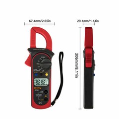 Digital Multimeter Tester AC DC Volt Ohm Amp Clamp Meter Auto Range Handheld T1