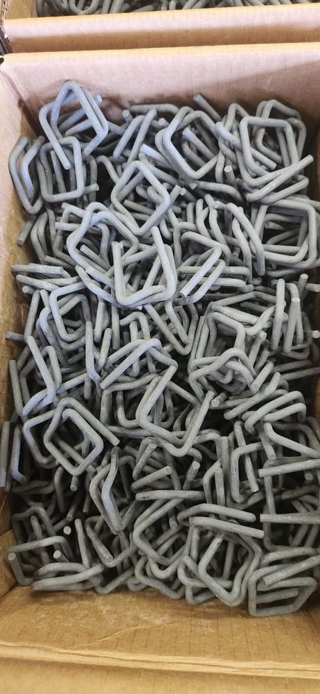 Wire Buckle for Cord Strapping, Phosphate, 3/4″ Heavy Duty (Pack of 100)