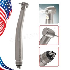 Standard Dental Fiber Optic LED E-generator high speed handpiece Turbine 4 Holes