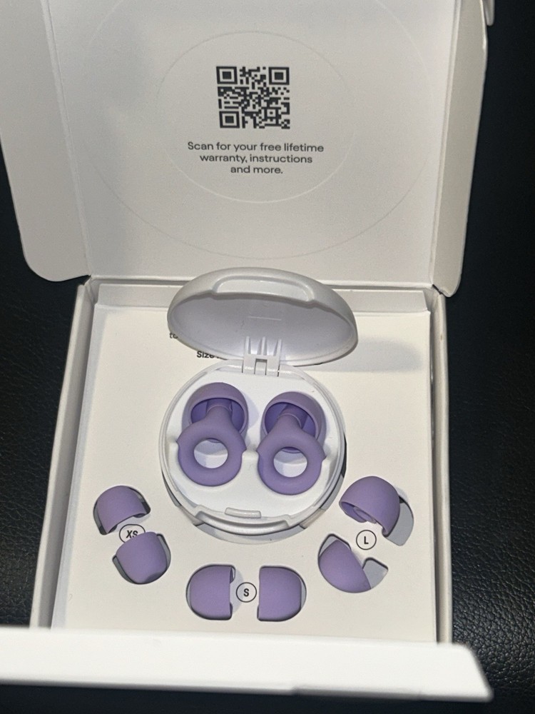 Loop Quiet 2 Earplugs for Noise Reduction Violet