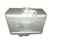 Crouse & Hinds EDSC272 Device Body C272 Electrogalvanized 2-Gang Box