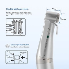COXO Dental Implantation System With 20:1 Fiber Optic Contra Angle Handpiec