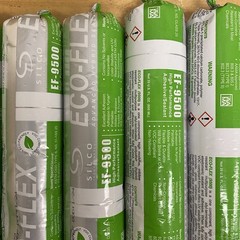 Lot 10: Silco Eco-Flex EF-9500 High Performance Hybrid Adhesive/Sealant 20oz New