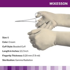 McKesson Polychloroprene Surgical Glove – 50 per Box