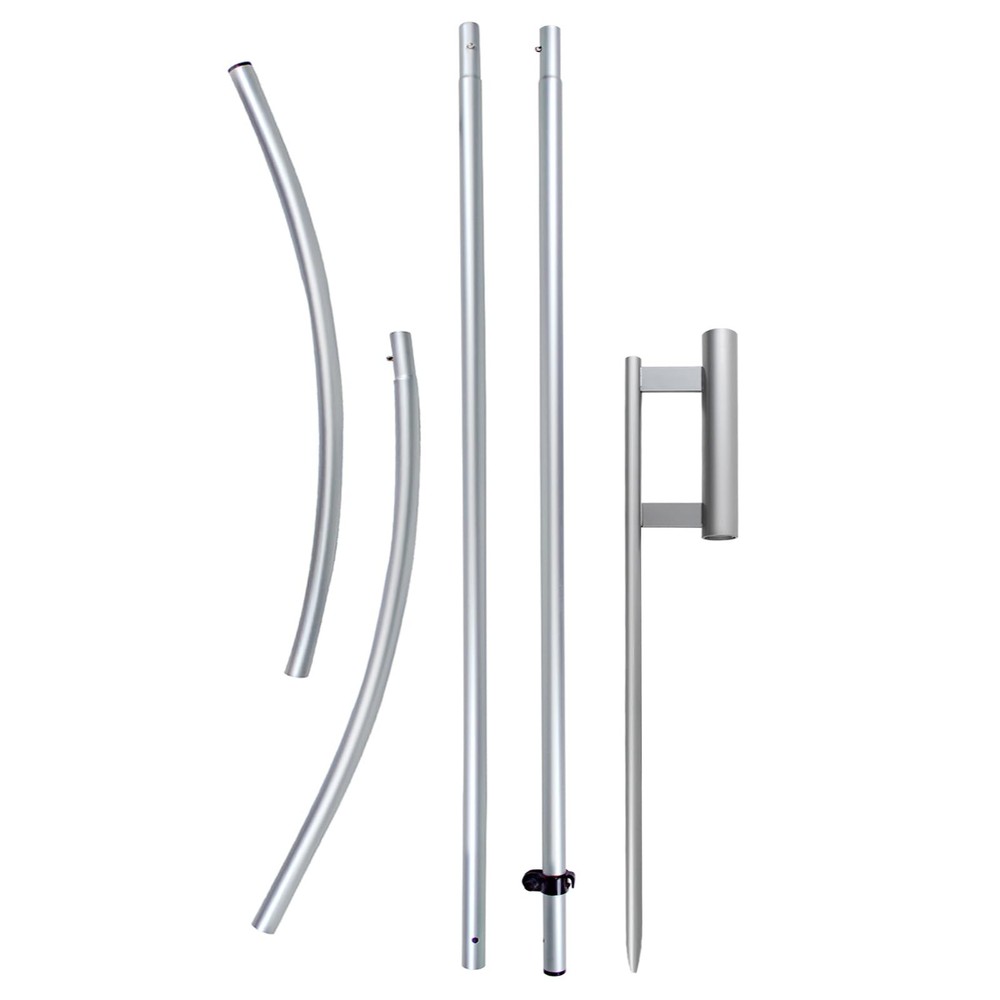 Swooper Flag Pole Kit with Ground Spike, 11 FT Feather Flag Pole Kit for 8 FT…
