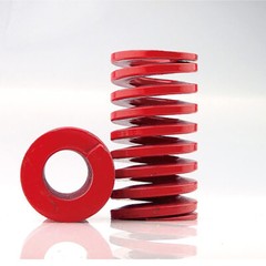 Mold Die Coil Springs Medium Duty Compression Spring Ratio 62% 12mm x 6mm Red TM