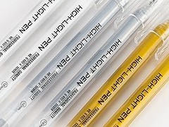Gold Silver White Gel Pens, 3 Pack, 1mm Gel Ink Pen, Opaque Ink, Gel Pen for