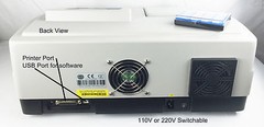 Azzota ® SV-1200, Digital 4nm Visible Spectrophotometer