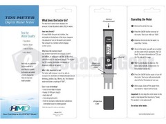 HM Digital ZT-2 TDS Water Meter/Tester, for Drinking Water Testing