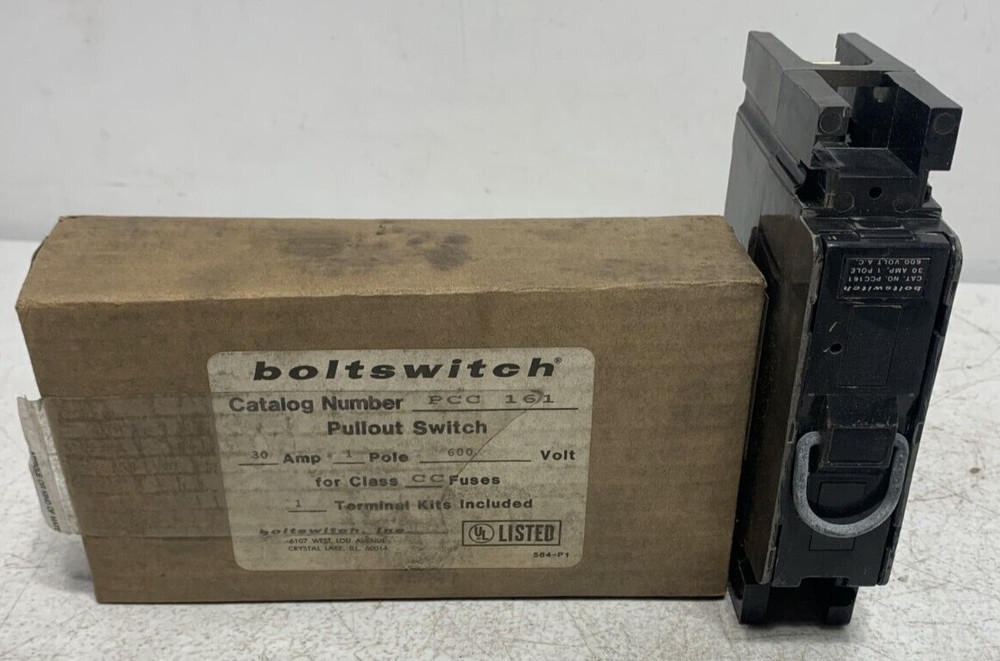 Boltswitch PCC161 Pullout Switch 30 Amp 1 Pole 600V
