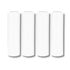 Cast Narrow Banding Stretch Wrap Cling 15″ x 1500 ft 256 Rolls Dark White Film