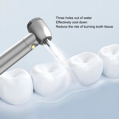 NSK Style Dental Fiber Optic LED E-generator High Speed Handpiece Turbine 4 HOLE