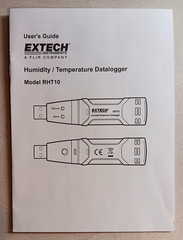 EXTECH RHT10 HUMIDITY AND TEMPERATURE USB DATALOGGER NEW