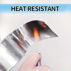 Aluminum Foil Tape 2in x 33ft High Temp Heat Shield Waterproof HVAC Duct Repair
