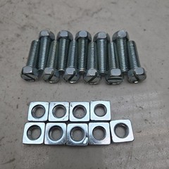 23 Pack Unistrut P1121 EG Pipe Clamp For 4″ Rigid Conduit New *Short Hardware