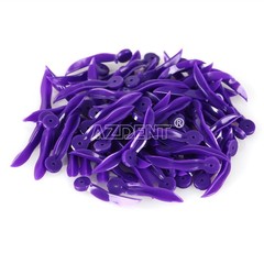 Pack of 200 Dental Tooth Gap Wedges with End Circular Holes Plastic Wedge 4 Size