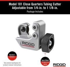 Lightweight Tubing Cutter for Plumbers