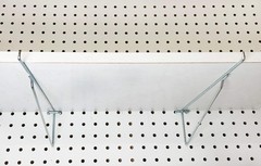 ProCraft Brand 10 Pack Metal 12″ Mega Shelf Bracket Garage Hanger fits 1/8″ t…