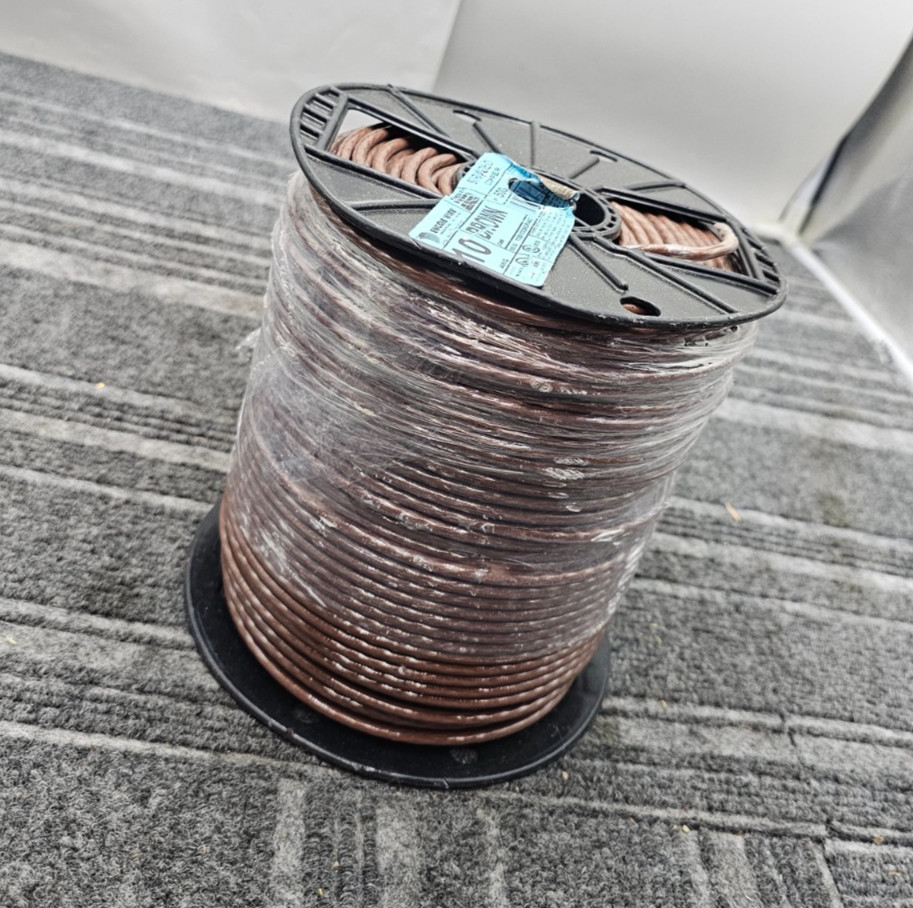 Encore Wire 106100908440 THHN 10AWG Bare Stranded Copper 500 ft Brown