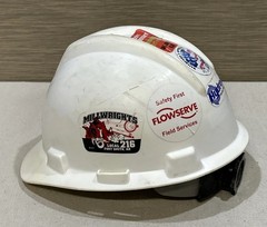 Entergy White V-Gard MSA Hard Hat – Large