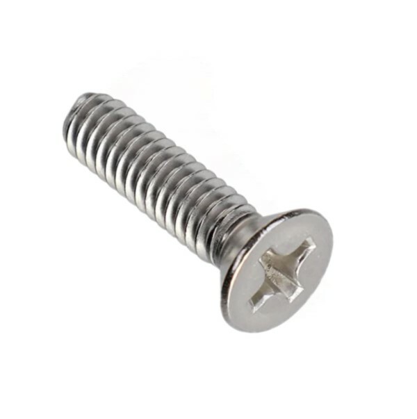 Machine Screws Flat Head 6-32 x 3/8″ Phillips Drive Stainless Steel Qty 100