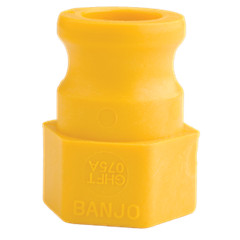 Banjo Male Cam Lever Garden Hose Fitting 3/4″ Male X 3/4″ Female GHT – GHFT075A