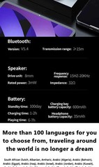 Vital Translation Earbuds Real Time Language AI Translator Vital…