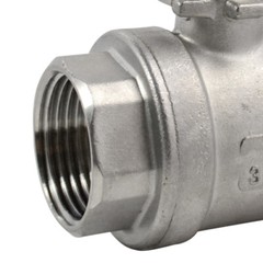 US STOCK 1″ 1 inch NPT Threaded Full Port Ball Valve Stainless Steel SS 316 oil