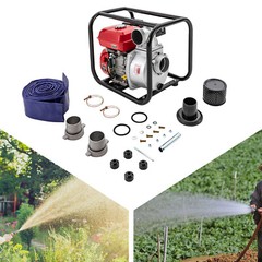 3″ Semi Trash Gas Water Pump Garden Water Transfer Irrigation Pump 60m³/h 7.5HP