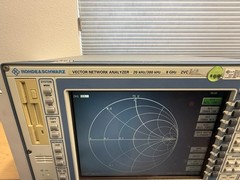 Rohde & Schwarz zvc vector network analyzer 20khz/300khz 8ghz -Fresh calibration