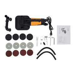 4Head Concrete Grinder Floor Wall Polisher Edge Grinding Polishing Machine 3800W