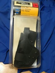 Uncle Mike’s Jacket Slot Dual Retention Duty Holster LH 9830-2 Size 30