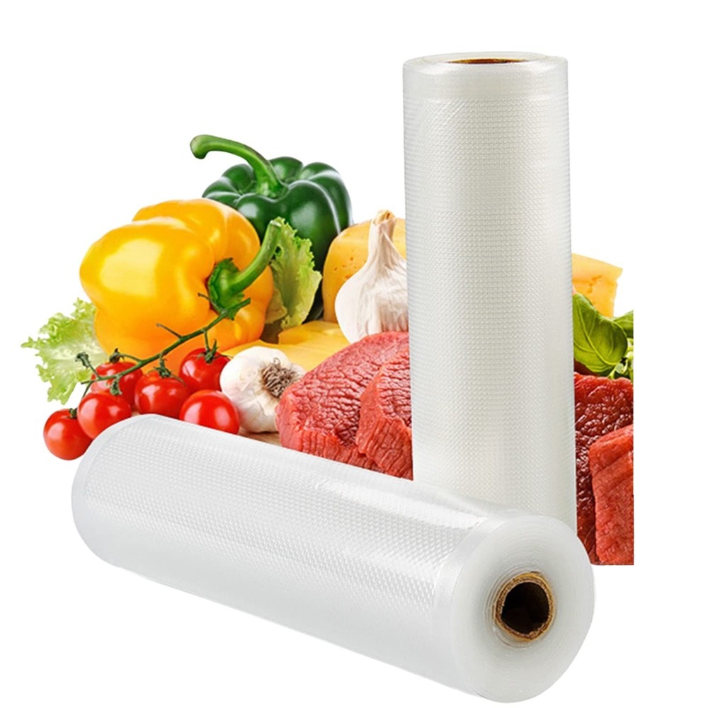 Vacuum Sealer Bags Rolls 2PACK 9″ x 16.4′ – 8mil Commercial Grade Heavy Duty,…