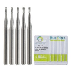 Prima Wave Dental Carbide Burs High Speed FG 19mm / Surgical FGOS FG SL 557 25mm