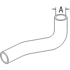 Hose 180145M1 Fits Massey Ferguson Te20 TEA20 TO20 TO30