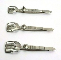 3Pcs Waddell Clamp 18mm 22mm 26mm Bilamellar Tarsal Trachomatous Trichiasis Inst