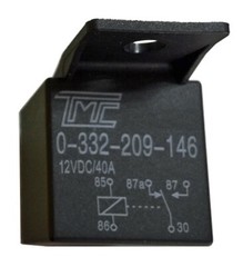 Car Relay + Harness Socket, 12VDC,40A,SPDT 5 Pin WATER RESISTANT, SHIPS FROM USA