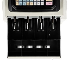 Square POS Terminal Cash Register Complete W/ Printer, And Cash Drawer, 48 Keys