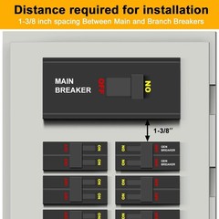 Professional Generator Interlock Kit with 1 3/8 Inch Spacing Easy Installation