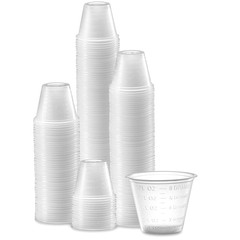 Disposable Medicine Cups (100 Count – 1 oz) – 100 (Pack of 1), Clear
