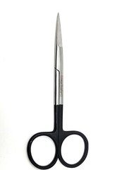 2 pcs SuperCut Iris Scissors 4.5″ Curved & Straight German Stainless Steel CE