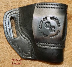 Gary C’s Avenger “XH” OWB Left Hand HOLSTER Sig Sauer P239 Heavy Leather