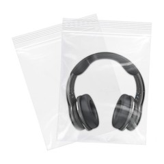 WEPOLY – 13″ x 15″(200 Count) Large Zip Poly Bags – Clear Plastic Reclosable …