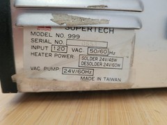 Xytronic 999 Supertech Soldering & Desoldering Station 120v-ac