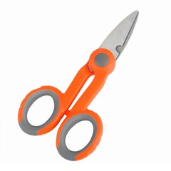 FTTH Fiber optic Sawtooth aramid scissors 3CR13 stainless steel Hardware tools