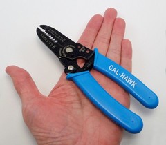 Wire Stripper 10 to 22 AWG Crimper Cutter Electrical Wire Crimping Pliers